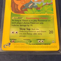Pokemon Gloom 049/147 Aquapolis Regular Moderately Played *FREE SHIPPING* - Image 3