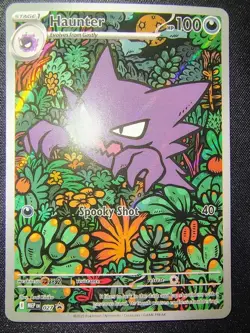 Pokemon Mega Evolution Haunter 027 BSP Black Star Promo - Image 1