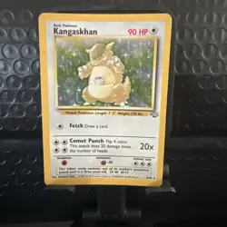 Kangaskhan Jungle 5/64 Holo Rare Unlimited Pokemon Vintage TCG HP-DAM - Image 1
