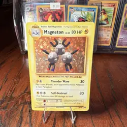 Pokemon Magneton 38/108 Evolutions Holo Rare 80 HP Thunder Wave Self-Destruct - Image 1