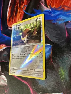 Eevee 105/156 - Pokemon TCG Sun And Moon Ultra Prism - Reverse Holo NM - Image 3