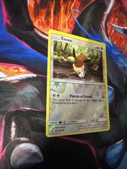 Eevee 105/156 - Pokemon TCG Sun And Moon Ultra Prism - Reverse Holo NM - Image 5