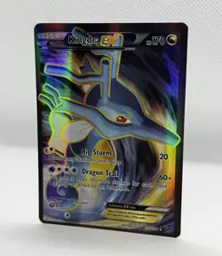 Kingdra EX 122/124 Fates Collide Full Art Pokemon Trading Card Game - Image 1