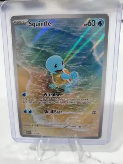 Squirtle 170/165 Sv: Scarlet & Violet 151 Holo NM Pokemon TCG - Image 3