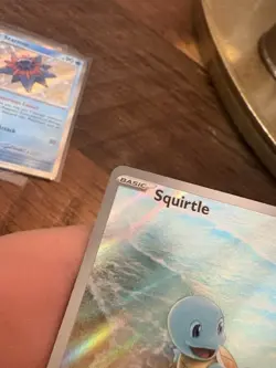 Pokemon Squirtle TCG Full Holo Rare Card 170/165 Sv: Scarlet & Violet 151 IR NM - Image 2