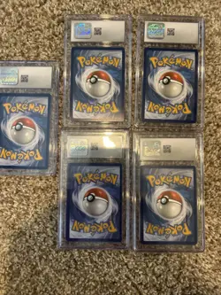 LOT OF 5 Graded CGC Pokemon Cards - Image 2