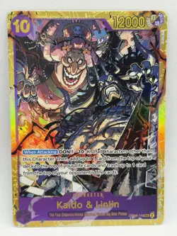 ONE PIECE TCG | KAIDO & LINLIN OP08-119 SEC | OP-08 TWO LEGENDS - Image 1