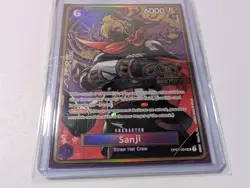 One Piece TCG OP07-064 - Japanese Version 2nd Anniversary Set - SANJI - Image 2