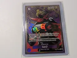 One Piece TCG OP07-064 - Japanese Version 2nd Anniversary Set - SANJI - Image 4