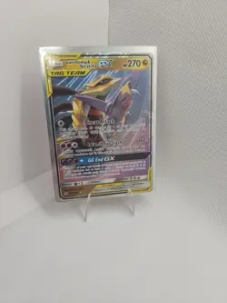 Pokemon TCG Garchomp and Giratina GX 146/236 Unified Minds Tag Team Near Mint - Image 1
