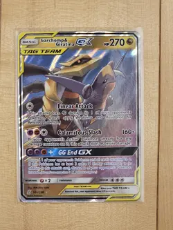 Pokemon TCG Garchomp and Giratina GX 146/236 Unified Minds Tag Team - Image 2