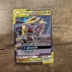 Pokemon TCG Garchomp and Giratina GX 146/236 Unified Minds Tag Team - Image 1