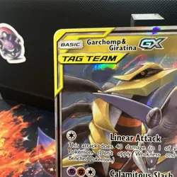 Pokemon TCG Garchomp and Giratina GX 146/236 Unified Minds Tag Team - Image 2
