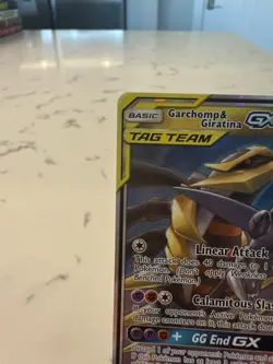 Pokemon TCG Garchomp and Giratina GX 146/236 Unified Minds Tag Team - Image 2