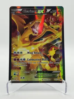 Pokemon TCG Charizard EX XY121 Black Star Full Art Holo Promo NM - Image 1