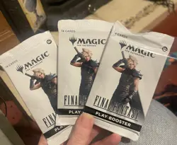 FINAL FANTASY Play Booster X3 - MTG Magic: The Gathering - NEW SEALED MINT - Image 1