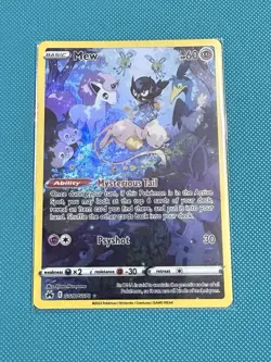 Mew GG10/GG70 Crown Zenith Galarian Gallery Ultra Rare Pokemon Card - Image 1