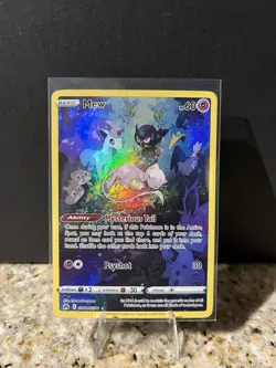 Pokemon Mew TCG Ultra Rare Holo Card Crown Zenith: Galarian Gallery #GG10/GG70 - Image 1
