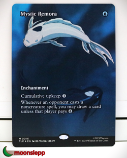 Mystic Remora (Borderless) TLE-0016 Foil M NM Avatar: The Last Airbender MTG - Image 1