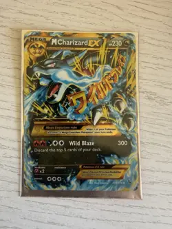 Pokemon M Charizard EX 69/106 Flashfire Ultra Rare Holo Mega Evolution 230 HP - Image 1