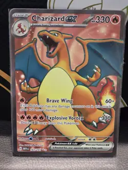 Charizard EX 183/165 - Scarlet & Violet 151 Pokemon TCG Ultra Rare 2023- NM Card - Image 1
