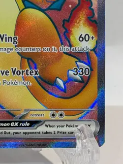 Pokemon TCG Charizard EX Full Art Card 183/165 Scarlet Violet 151 - Image 5
