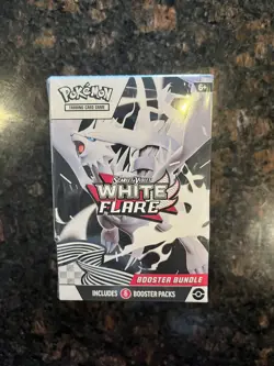 New Sealed Pokemon TCG White Flare Booster Bundle Scarlet & Violet 6 packs - Image 1