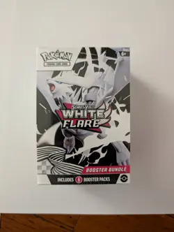 New Sealed Pokemon TCG White Flare Booster Bundle Scarlet & Violet 6 packs - Image 1