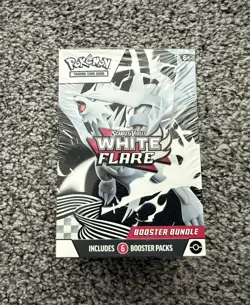 Pokemon TCG Scarlet Violet White Flare Booster Bundle New Sealed 6 Packs - Image 1