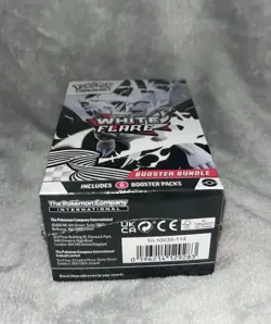 Pokemon TCG Scarlet & Violet White Flare Booster Bundle (6 Packs) - New Sealed ✅ - Image 1