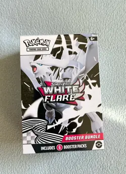 Pokemon TCG Scarlet & Violet: White Flare Booster Bundle (6 Packs) - New Sealed - Image 1
