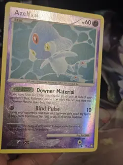 Azelf 4/123 Reverse Holo Rare Diamond & Pearl Mysterious Treasures Card LP - Image 4