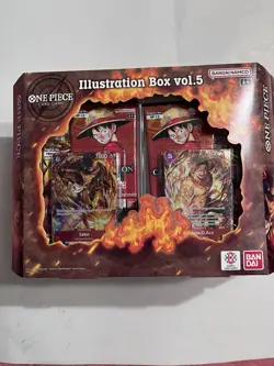 Bandai One Piece Card Game Illustration Box vol. 5, Brand New/Sealed LOT OF 5 - Image 2
