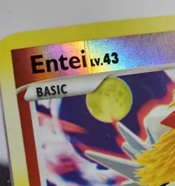 Pokemon Entei MISPRINT 4/132 Secret Wonders Reverse Holo Rare Card English 2007 - Image 5