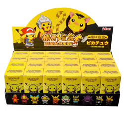 Pokemon Pikachu 24 Blind Box Set of Baokemeng Keychain Figures. NEW - Image 5