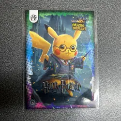 Harry Potter (Pikachu) #92 - Galaxy Holo - Electric Pikachu Cosplay - Pokemon - Image 1
