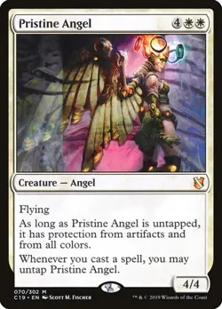 NM Pristine Angel, MTG, Commander 2019, Magic the Gathering, 70 - Image 1