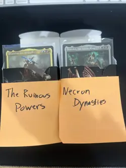Warhammer 40k Commander Decks, Includes All Four Decks - Sleeved - Never Played - Image 1