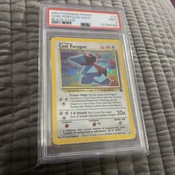 2000 Pokemon Black Star Promo Cool Porygon Holo BSP #15 - PSA 9 MINT - Image 1