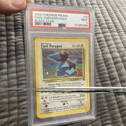 2000 Pokemon Black Star Promo Cool Porygon Holo BSP #15 - PSA 9 MINT - Image 2