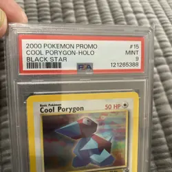 2000 Pokemon Black Star Promo Cool Porygon Holo BSP #15 - PSA 9 MINT - Image 3