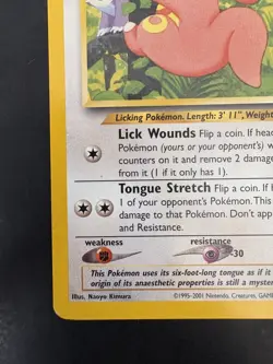 Pokemon Vintage Southern Islands Lickitung 16/18 Rare WotC Promo - Image 5