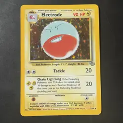 Pokemon Vintage Holo Electrode 2/64 Jungle WotC 1999 - Image 1