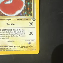 Pokemon Vintage Holo Electrode 2/64 Jungle WotC 1999 - Image 4