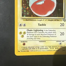 Pokemon Vintage Holo Electrode 2/64 Jungle WotC 1999 - Image 5