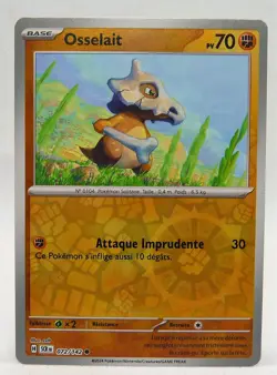 Carte Pokemon Reverse Osselait 072/142 SCR Couronne Stellaire FR NEUVE - Image 1