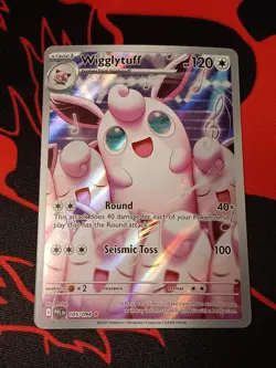 Wigglytuff - Pokemon Phantasmal Flames - Illustration Rare HoloFoil #105/094 - Image 1