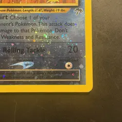 Pokemon Vintage Southern Islands Reverse Holo Marill 11/18 Rare WotC Promo Swirl - Image 5