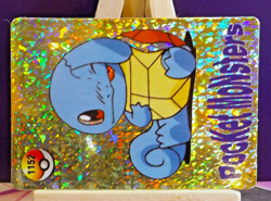 POKEMON POCKET MONSTERS VENDING PRISM STICKER 1152 SQUIRTLE - Image 2