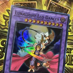Yugioh Lunalight Leo Dancer RA04-EN053 Super Rare 1st Edition NM/M - Image 2